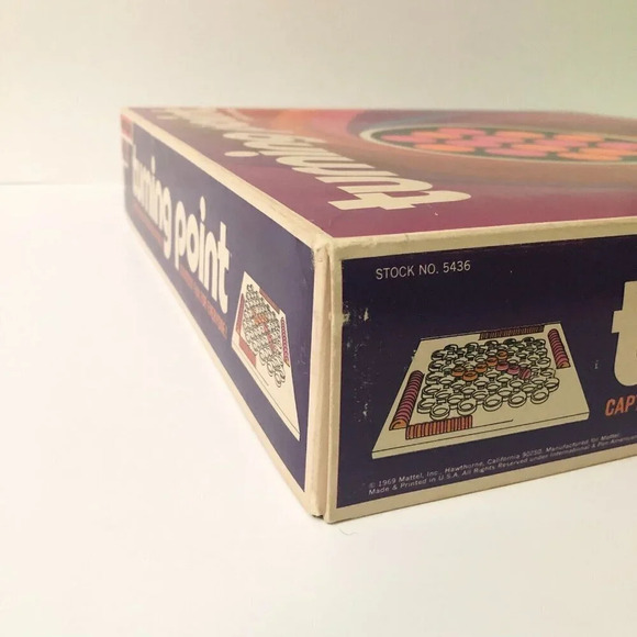 Vintage 1969 Turning  Point Board Game by Mattel - Picture 12 of 16